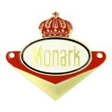 Emblema Frontal Do Quadro Da Bicicleta Monark Antiga