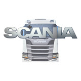 Emblema Frontal Letreiro Grade Caminhão Scania S5 Cabine G/r