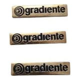 Emblema Gradiente 6 Pçs Ouro Ou Preto Só Para Sp E Regioes