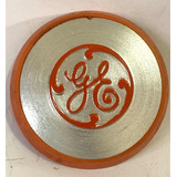 Emblema Laranja Ventilador General Electric Ge Orig Antigo