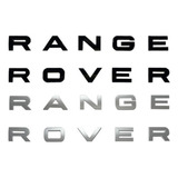 Emblema Letras Range Rover Evoque Frente Ou Traseira Cores