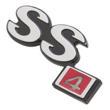 Emblema Metal Ss4 Capô Dianteiro Opala Ss 4 Cilindros 73 74