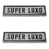 Emblema Super Luxo Maverick - Par