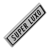 Emblema Super Luxo Paralama Lateral Maverick V8 4cc 6cc