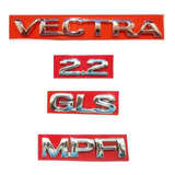 Emblema Vectra Gls E Emblema 2.2 Mpfi Cromado Ano 97/01 