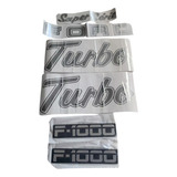 Emblemas Adesivos Ford F-1000 93/96 Cinza Super Serie 