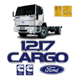 Emblemas Cargo 1217 Adesivo Caminhão Ford Cummins-genérico