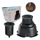 Embutido Solo Led S.ground S/ Grade Stella 11,5w Stl23708/30 Cor Da Cúpula Vidro Cor Da Estrutura Preto