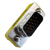 Emenda Metal Vga Db15 Macho X Db15 Fêmea 30 Unidades