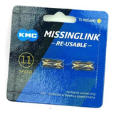 Emenda Rápida Corrente Power Link Kmc 11v Dourado Bicicleta