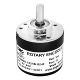Encoder Incremental 1024 Pulsos Ab Pnp 5-24vdc Eixo 6mm