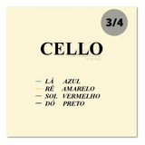 Encordoamento Cordas Violoncelo Cello Mauro Calixto 3/4