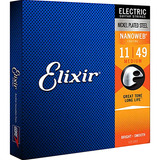 Encordoamento Elixir 011 Guitarra 12102 Nanoweb Medium Usa