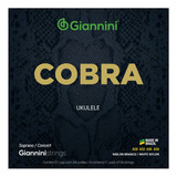 Encordoamento Giannini Cobra P/ Ukulele - Soprano / Concert