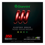 Encordoamento Giannini P/ Baixo 4 Cordas Geebrsx .050 Nickel