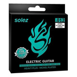 Encordoamento Para Guitarra Solez Slg12 Dlp .012
