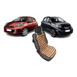 Encosto Bolinha Madeira Massageador Nissan March