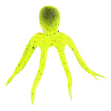 Enfeite De Silicone Soma Jelly Octopus Amarelo