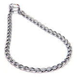 Enforcador Elo Chato 3.5 X 50 Cm - Corrente Enforcador - Cão Cor Prata Elo Chato 3,5 X 50 Cm