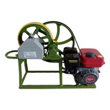 Engenho De Moer Cana De Inox Com Motor A Gasolina Branco 5.5