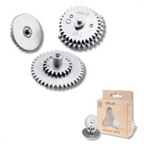 Engrenagens Airsoft 18:1 Aço Cnc Sector Gear 9 Dentes V2 V3