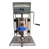 Ensacadeira Bja-5 Litros Aço Inox Canhão Linguiça Vertical