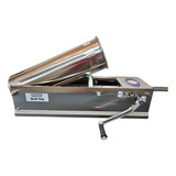 Ensacadeira Bja-7 Litros Aço Inox Canhão Linguiça Horizontal