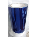 Envelopamento Vinil Cromo Imprimax Azul Cromado 1,52m X 10m