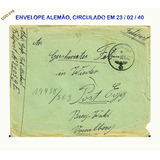 Envelope Da Alemanha Circulado Em 1940 - Cod.610
