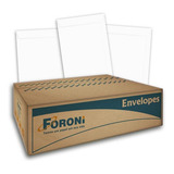 Envelope Saco Branco 90g 162x229mm Cx 100 Un Foroni Liso