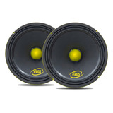 Eros 6 Mb 400 Par De Alto Falantes 6 Pol. 200w Rms Mb-400 Cor 8 Ohms