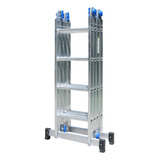 Escada Alumínio Articulada 4x4 Multifuncional Cavalete Promo
