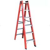 Escada De Fibra Dupla Pintor 6 Degraus 1,80m Tafd6 Wbertolo