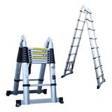 Escada Extensivel Alumínio Dupla 16 Degraus 5m Nakasaki