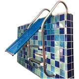 Escada P/ Cão Save-dog- Estendida P/ Piscinas Com Borda Alta