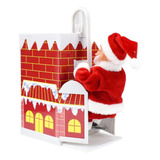 Escalada Papai Noel 8 Ornamento Da Decoração Do Natal