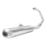 Escapamento Cbx 200 Strada 1998 - 2001 Mod. Original Cromado
