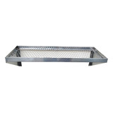 Escorredor Inox Não Enferruja Tam 90x25 Com 2 Mãos Francesas