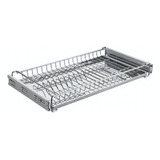 Escorredor Louça 57cm Deslizante C/bandeja Inox P/ Armário