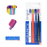 Escova Curaprox Dental 5460 Ultra Soft C/4 Unidades Sortidas