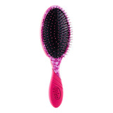 Escova De Cabelo Wet Brush Pro Detangler Sombra Floral Cor Vermelho Carmim