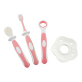 Escova De Dente Bebê Conjunto Higiene Oral Comtac Kids 4376