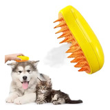 Escova Eletrica Vapor Tira Pelos Pelos Cães Gatos
