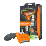 Escova Furminator Para Cães Médios + Brinde