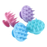 Escova Massageadora Couro Cabeludo Anti Caspa Anti Queda