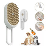 Escova Para Gatos Removedor De Pelos Pet Vapor Com Cabo 360