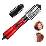 Escova Rotativa 2 Em 1 Profissional Modela Seca E Alisa