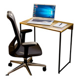 Escrivaninha Mesa Para Computador P/notebook E Comida Escritorio Quarto Cor Preta/corrazi