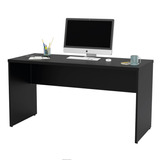 Escrivaninha Netmobil Mesa Para Escritório Mdp 160cm X 76cm X 60cm Preto