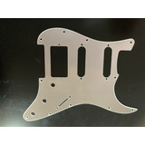 Escudo Fender Stratocaster Am Std Ssh Com Cover Branco Ps